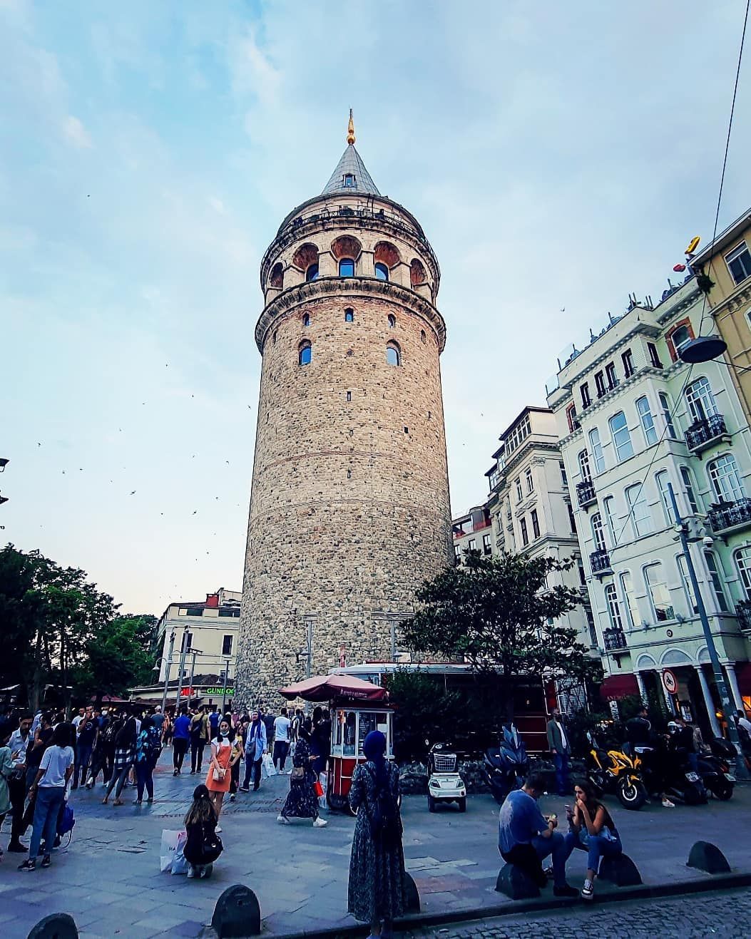 Galata Tower square, Istanbul by Mohammad Khakpaki