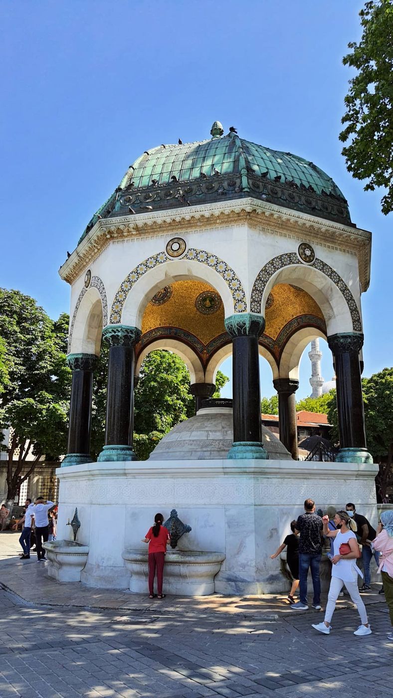 German Fountain, Sultanahmet, Istanbul by Mohammad Khakpaki
